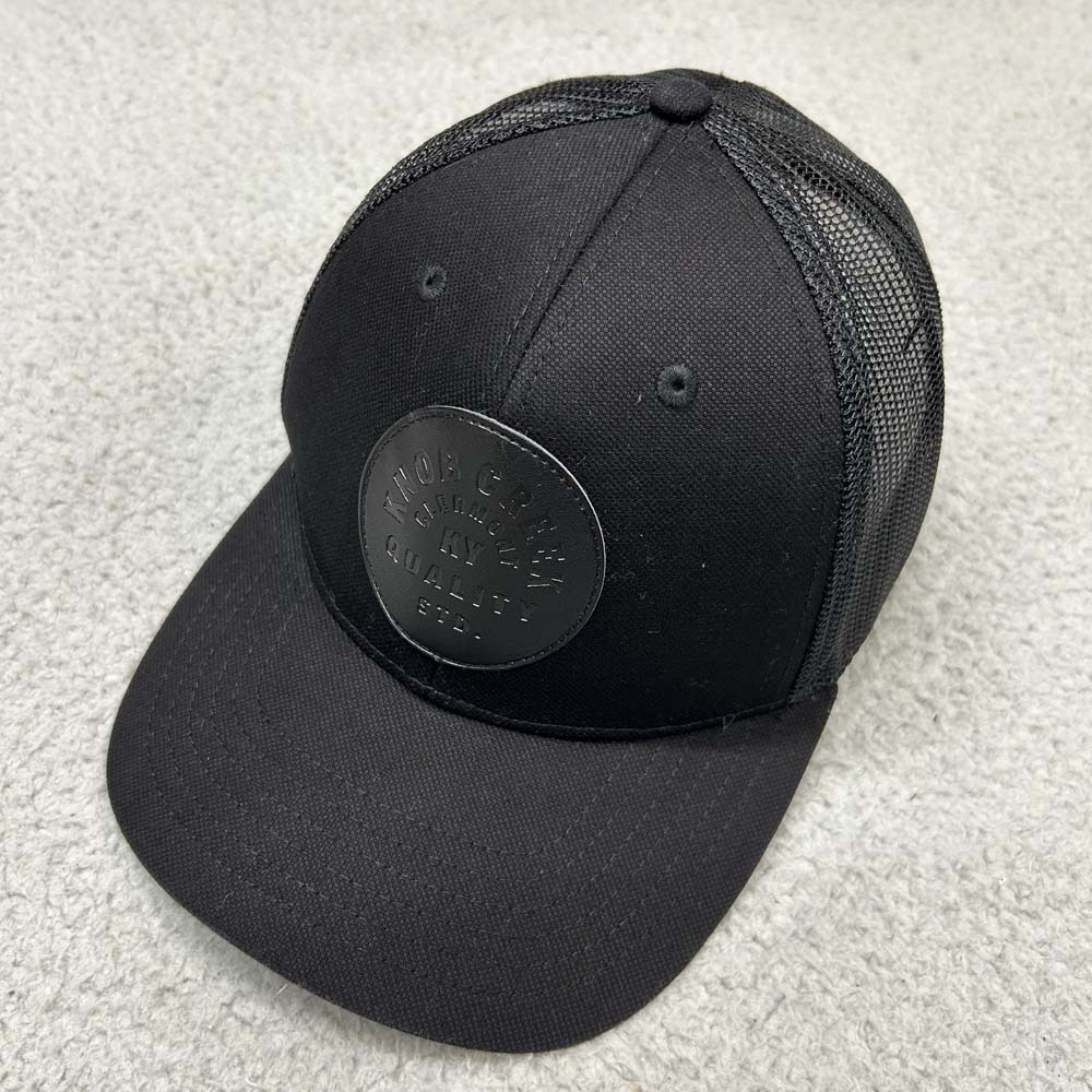 Knob Creek Bourbon Whisky Hat One Size Baseball Cap Black out